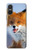 S0417 狐 Fox Sony Xperia 10 VI バックケース、フリップケース・カバー