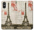 S2108 エッフェル塔パリポストカード Eiffel Tower Paris Postcard Sony Xperia 10 VI バックケース、フリップケース・カバー