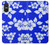 S2244 ハワイのハイビスカス青柄 Hawaiian Hibiscus Blue Pattern Sony Xperia 10 VI バックケース、フリップケース・カバー