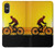 S2385 自転車 夕焼け Bicycle Bike Sunset Sony Xperia 10 VI バックケース、フリップケース・カバー