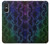 S3366 虹パイソンの皮膚 グラフィックプリント Rainbow Python Skin Graphic Print Sony Xperia 10 VI バックケース、フリップケース・カバー