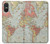 S3418 ヴィンテージの世界地図 Vintage World Map Sony Xperia 10 VI バックケース、フリップケース・カバー