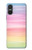 S3507 カラフルな虹 パステル Colorful Rainbow Pastel Sony Xperia 10 VI バックケース、フリップケース・カバー