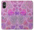 S3710 ピンクのラブハート Pink Love Heart Sony Xperia 10 VI バックケース、フリップケース・カバー