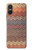 S3752 ジグザグ生地パターングラフィックプリント Zigzag Fabric Pattern Graphic Printed Sony Xperia 10 VI バックケース、フリップケース・カバー