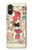 S3820 ヴィンテージ騎乗位ファッション紙人形 Vintage Cowgirl Fashion Paper Doll Sony Xperia 10 VI バックケース、フリップケース・カバー
