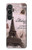 S2211 パリエッフェル塔ポストカード Paris Postcard Eiffel Tower Sony Xperia 1 VI バックケース、フリップケース・カバー