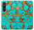 S2688 アクアターコイズ宝石グラフィックプリント Aqua Copper Turquoise Gemstone Graphic Printed Sony Xperia 1 VI バックケース、フリップケース・カバー