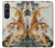 S2751 虎の絵画 Chinese Tiger Brush Painting Sony Xperia 1 VI バックケース、フリップケース・カバー