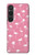 S2858 ピンクフラミンゴ柄 Pink Flamingo Pattern Sony Xperia 1 VI バックケース、フリップケース・カバー