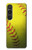 S3031 黄色のソフトボール Yellow Softball Ball Sony Xperia 1 VI バックケース、フリップケース・カバー