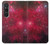 S3368 ゾディアックレッドギャラクシー Zodiac Red Galaxy Sony Xperia 1 VI バックケース、フリップケース・カバー
