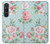 S3494 ヴィンテージローズポルカドット Vintage Rose Polka Dot Sony Xperia 1 VI バックケース、フリップケース・カバー