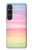 S3507 カラフルな虹 パステル Colorful Rainbow Pastel Sony Xperia 1 VI バックケース、フリップケース・カバー