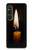 S3530 仏 Buddha Candle Burning Sony Xperia 1 VI バックケース、フリップケース・カバー