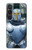 S3864 中世テンプル騎士団重鎧騎士 Medieval Templar Heavy Armor Knight Sony Xperia 1 VI バックケース、フリップケース・カバー