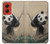 S2210 パンダふわふわアートの絵画 Panda Fluffy Art Painting Motorola Moto G Stylus 5G (2024) バックケース、フリップケース・カバー S2210 パンダふわふわアートの絵画 Panda Fluffy Art Painting Motorola Moto G Stylus 5G (2024) バックケース、フリップケース・カバー