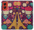 S2353 パリ漫画ヴィンテージのパターン Paris Cartoon Vintage Pattern Motorola Moto G Stylus 5G (2024) バックケース、フリップケース・カバー