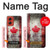 S2490 カナダメープルリーフ旗 Canada Maple Leaf Flag Texture Motorola Moto G Stylus 5G (2024) バックケース、フリップケース・カバー