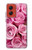 S2943 ピンクローズ Pink Rose Motorola Moto G Stylus 5G (2024) バックケース、フリップケース・カバー