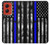 S3244 ブルーラインUSA Thin Blue Line USA Motorola Moto G Stylus 5G (2024) バックケース、フリップケース・カバー