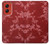 S3817 赤い花の桜のパターン Red Floral Cherry blossom Pattern Motorola Moto G Stylus 5G (2024) バックケース、フリップケース・カバー