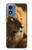 S1046 ライオン 森の王 Lion King of Forest Motorola Moto G Play 4G (2024) バックケース、フリップケース・カバー