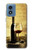 S2042 ブドウのボトルと赤ワインのグラス A Grape Vineyard Grapes Bottle and Glass of Red Wine Motorola Moto G Play 4G (2024) バックケース、フリップケース・カバー