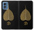 S2331 金の葉仏教 オームシンボル Gold Leaf Buddhist Om Symbol Motorola Moto G Play 4G (2024) バックケース、フリップケース・カバー
