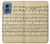 S2504 ヴィンテージ音楽シート Vintage Music Sheet Motorola Moto G Play 4G (2024) バックケース、フリップケース・カバー