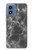 S2526 ブラックマーブルグラフィックプリント Black Marble Graphic Printed Motorola Moto G Play 4G (2024) バックケース、フリップケース・カバー