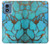 S2685 アクアターコイズ宝石グラフィックプリント Aqua Turquoise Gemstone Graphic Printed Motorola Moto G Play 4G (2024) バックケース、フリップケース・カバー