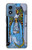 S2764 タロットカード 女教皇 High Priestess Tarot Card Motorola Moto G Play 4G (2024) バックケース、フリップケース・カバー