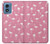 S2858 ピンクフラミンゴ柄 Pink Flamingo Pattern Motorola Moto G Play 4G (2024) バックケース、フリップケース・カバー