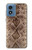 S2875 ラトルスネークスキン グラフィックプリント Rattle Snake Skin Graphic Printed Motorola Moto G Play 4G (2024) バックケース、フリップケース・カバー