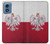 S3005 ポーランドサッカー Poland Football Soccer Flag Motorola Moto G Play 4G (2024) バックケース、フリップケース・カバー