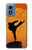 S3024 空手の戦闘機 Karate Fighter Motorola Moto G Play 4G (2024) バックケース、フリップケース・カバー