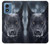 S3168 ドイツのシェパード・ブラック・ドッグ German Shepherd Black Dog Motorola Moto G Play 4G (2024) バックケース、フリップケース・カバー