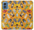 S3275 かわいいハロウィーンの漫画のパターン Cute Halloween Cartoon Pattern Motorola Moto G Play 4G (2024) バックケース、フリップケース・カバー