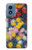 S3342 クロードモネ菊 Claude Monet Chrysanthemums Motorola Moto G Play 4G (2024) バックケース、フリップケース・カバー