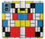 S3814 ピエトモンドリアン線画作曲 Piet Mondrian Line Art Composition Motorola Moto G Play 4G (2024) バックケース、フリップケース・カバー