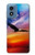 S3841 白頭ワシ カラフルな空 Bald Eagle Flying Colorful Sky Motorola Moto G Play 4G (2024) バックケース、フリップケース・カバー