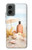 S1425 浜ときれいな貝殻 Seashells on The Beach Motorola Moto G 5G (2024) バックケース、フリップケース・カバー