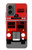 S2058 英国のダブルデッカーバスミニマリスト England British Double Decker Bus Minimalist Motorola Moto G 5G (2024) バックケース、フリップケース・カバー