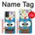 S2521 可愛いオタクフクロウ漫画 Cute Nerd Owl Cartoon Motorola Moto G 5G (2024) バックケース、フリップケース・カバー