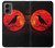 S3328 カラス赤い月 Crow Red Moon Motorola Moto G 5G (2024) バックケース、フリップケース・カバー
