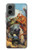 S3331 ピーター・ポール・ルーベンス・タイガー Peter Paul Rubens Tiger und Lowenjagd Motorola Moto G 5G (2024) バックケース、フリップケース・カバー