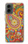 S3402 ペイズリー花柄 Floral Paisley Pattern Seamless Motorola Moto G 5G (2024) バックケース、フリップケース・カバー
