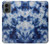 S3439 インディゴタイダイ Fabric Indigo Tie Dye Motorola Moto G 5G (2024) バックケース、フリップケース・カバー
