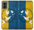 S3857 平和鳩 ウクライナの旗 Peace Dove Ukraine Flag Motorola Moto G 5G (2024) バックケース、フリップケース・カバー